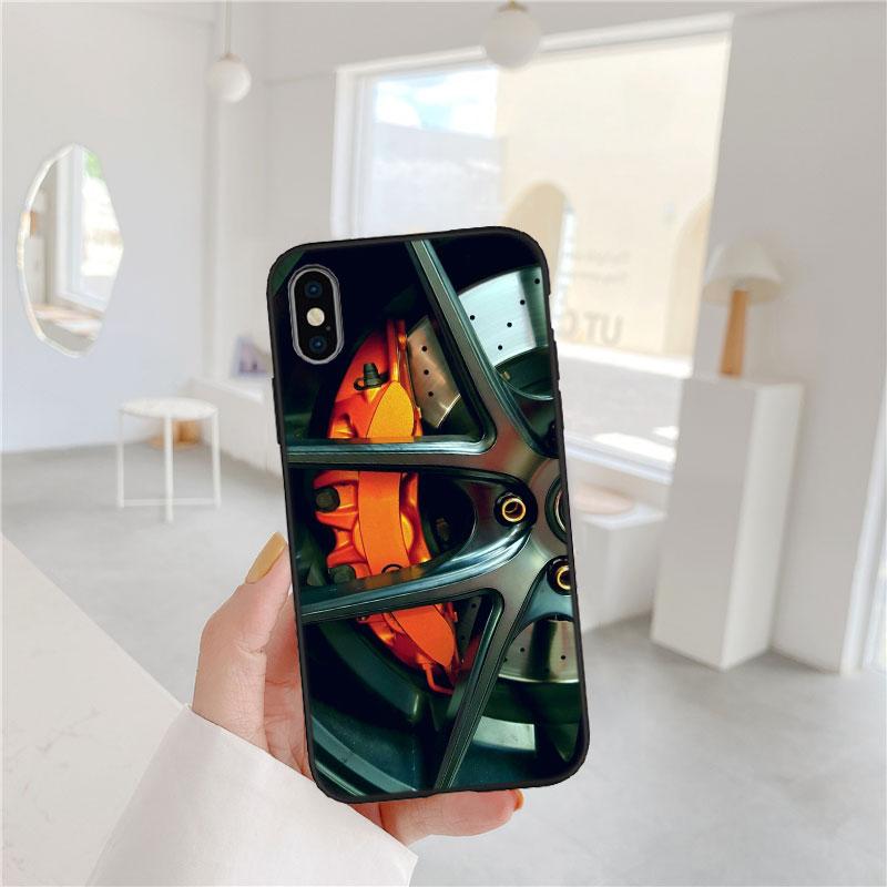 CJ97 Supercar Wheel Car Calipers Phone Case for Samsung Galaxy S20 S21 S22 Ultra FE + Plus A21S A22 A24 A25 A26 A30 A30S A31