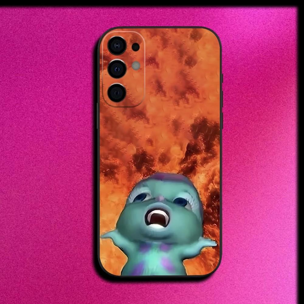 Funny B-Bibble Meme Phone Case For Samsung S25,S24,S21,S22,S23,S30,Ultra,S20,Plus,Fe,Lite,Note,10,9,5G Black Cover