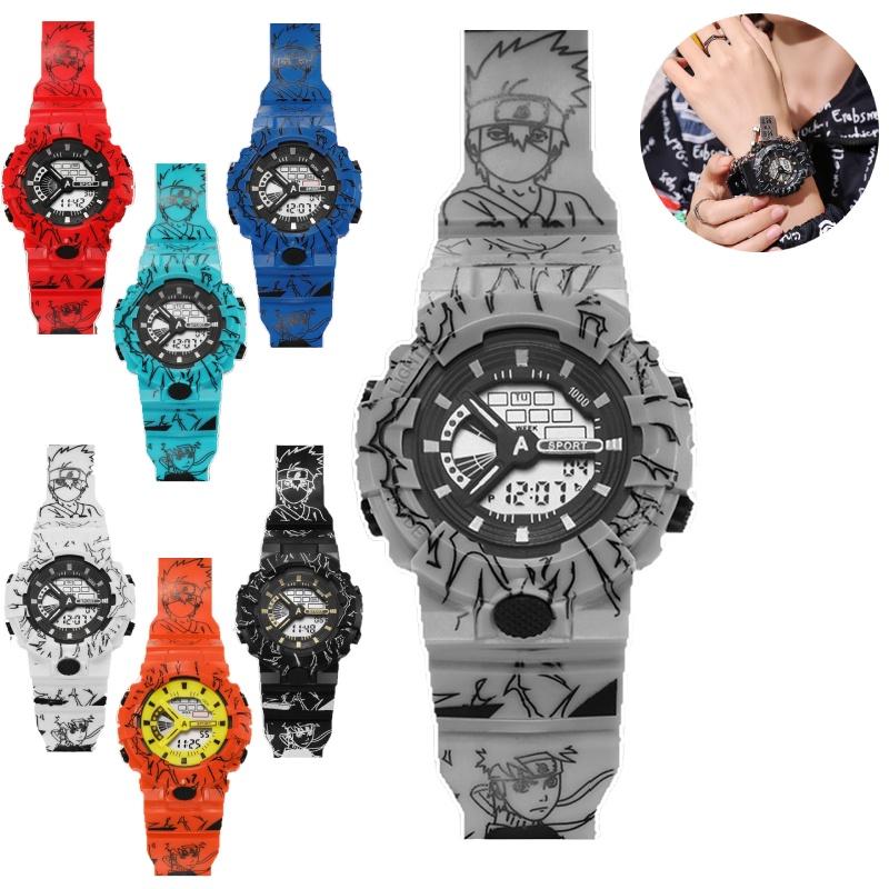 Sveglia Orologio Luce Notturna Spirale Naruto Per Bambini, Studenti E Appassionati Di Sport