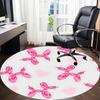 1pc Balloon Dogs Office Round Rug, Carpet for Office, Gaming, Lightweight Round Floor Mat yy260205053