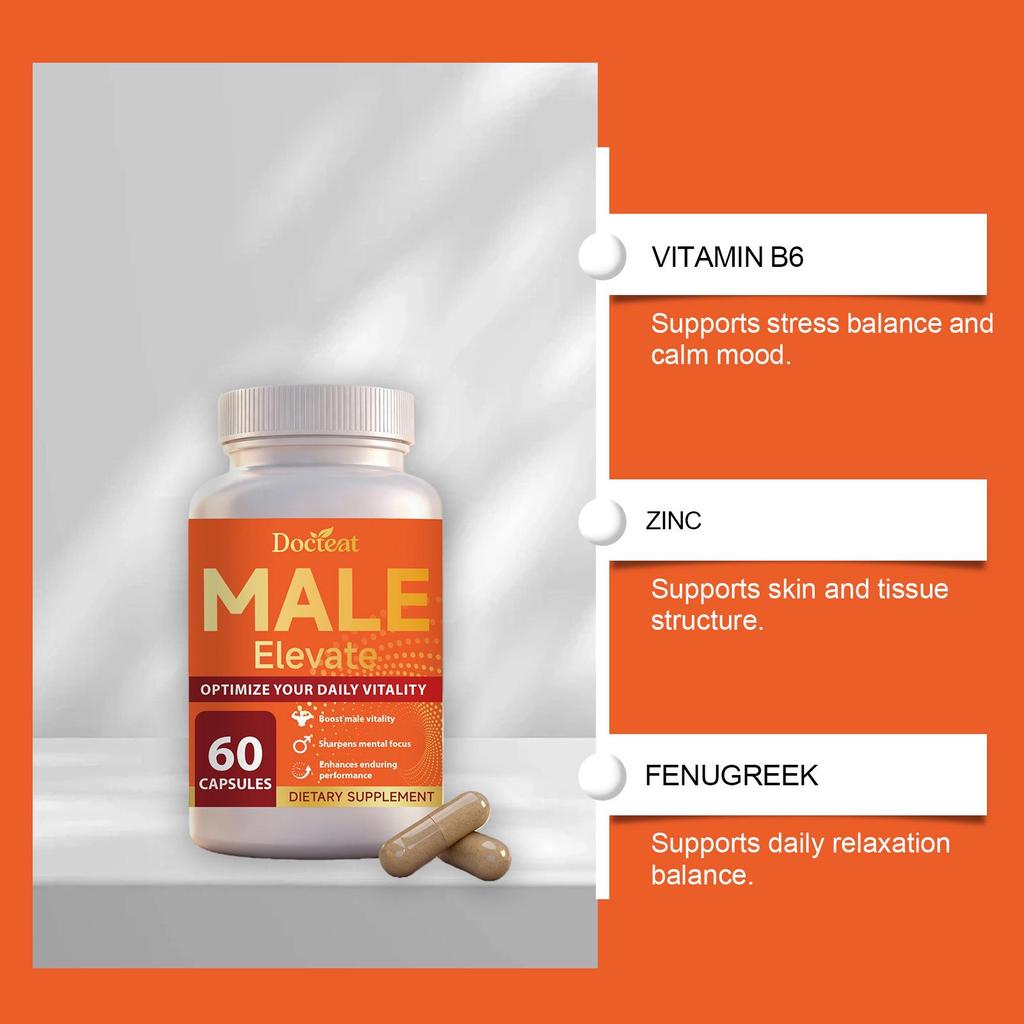 DOCTEAT Vitality Nutritional Capsules Daily Moisturizing Care – Gentle Formula for Nutritional Supplementation.