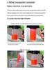 8-in-1 High-Pressure Car Washer with Foam Pot - Household Car Wash Supplies In Stock