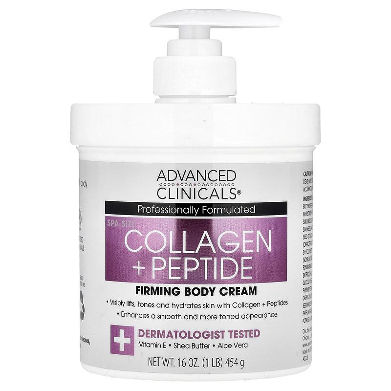 Rworld Wellness Unisex Cream Collagen + Peptide Firming Body 16 Oz (454 G)