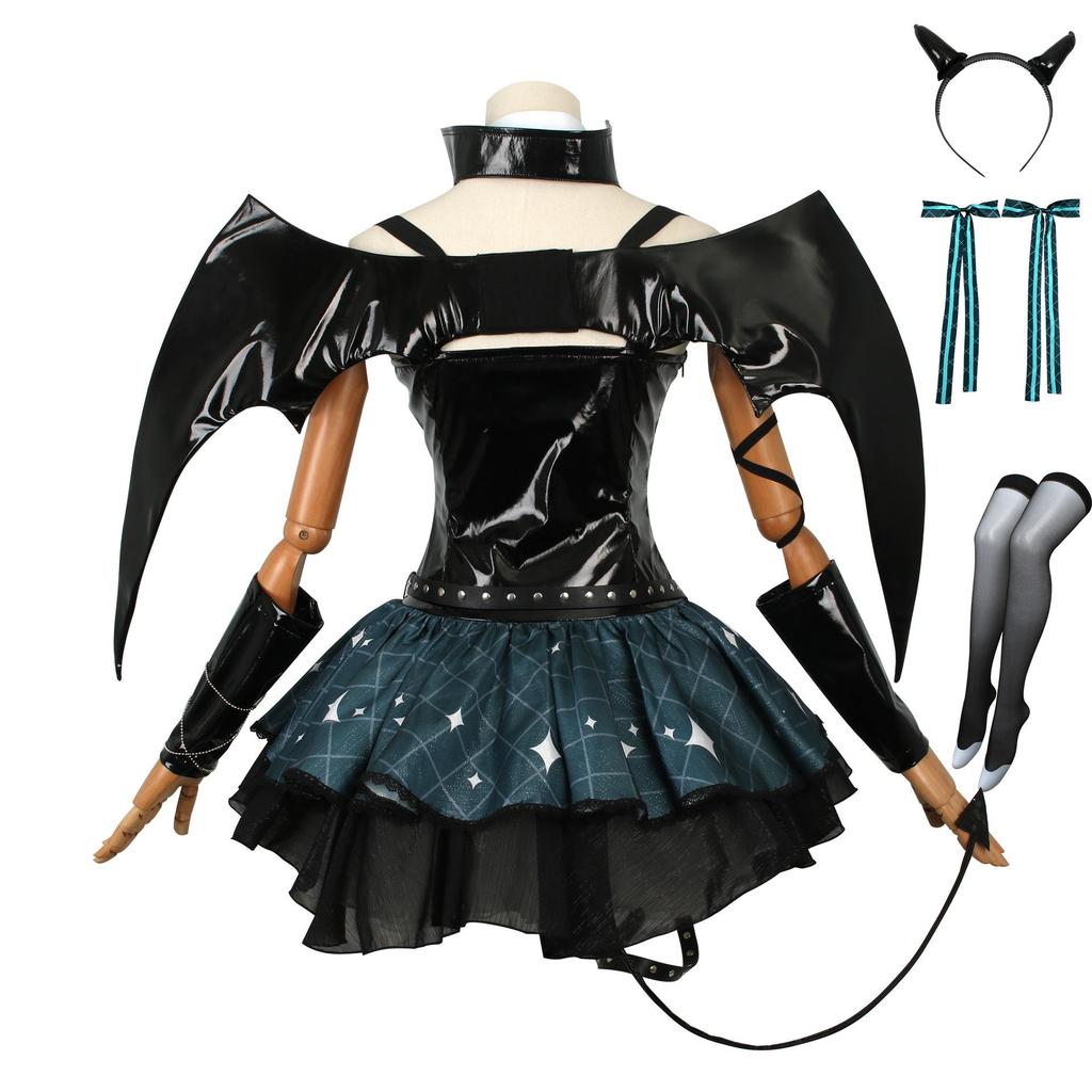 Future Devil Corset Cosplay - Raccoon Rascal Female Outfit