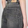 Lee 25 Vintage Dark Blue High-Waist Wide-Leg Jeans