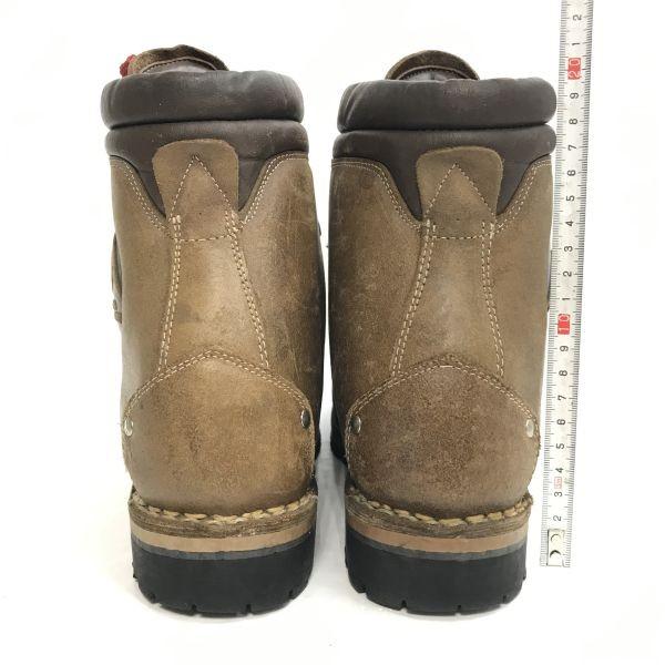 LOWA Schwerleder Trekking Bergstiefel Braun Größe 8 (26.5cm) Deutschland 80er90er(GEBRAUCHT)