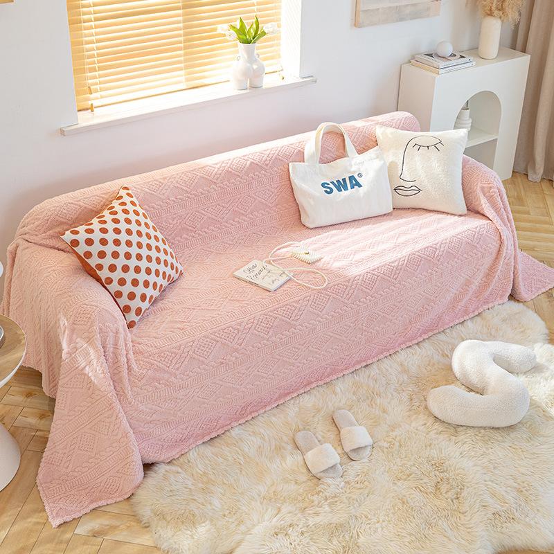 

Высококачественное плюшевое полотенце для дивана Xinyu Plush Four Seasons Universal All-Inclusive Universal Cover Cover Living Room Cover Fabric 180*130cm