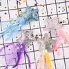 Glitter Stjärnstavar Prinsessa Ängla Fe Stjärna Magiska Stavar Flickor Fe Magi Utklädningskostym Rekvisita för Födelsedagsfest Tillbehör