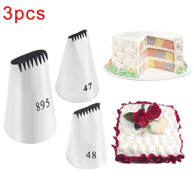 54 Styles Leaf Russian Tulip Icing Piping Nozzles Stainless Steel Flower Cream Pastry Tips Nozzles Cupcake Cake Decorating Tools