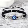 Fashion Flower Braided Woven Elephant For Women Demon Eye Bracelet Lucky Bracelet Hand Rope