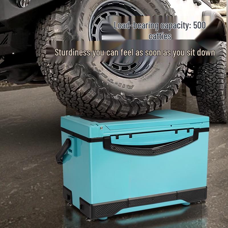 Wangfeng Multifunctional Fishing Box with Backrest & Adjustable Legs