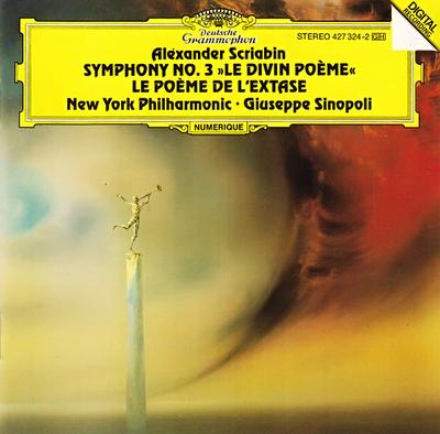 CD SCRIABIN, SINOPOLI; NEW YORK PHILHA - Poemes Divin & De L'Extase 4273242 Deutsche Grammo 1989 Europe Classical Used
