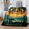 Elden Ring 3D Printed Game Gamer Soft Plush Blanket,Flannel Blanket Throw Blanket for Living Room Bedroom Bed Sofa Picnic Cover
