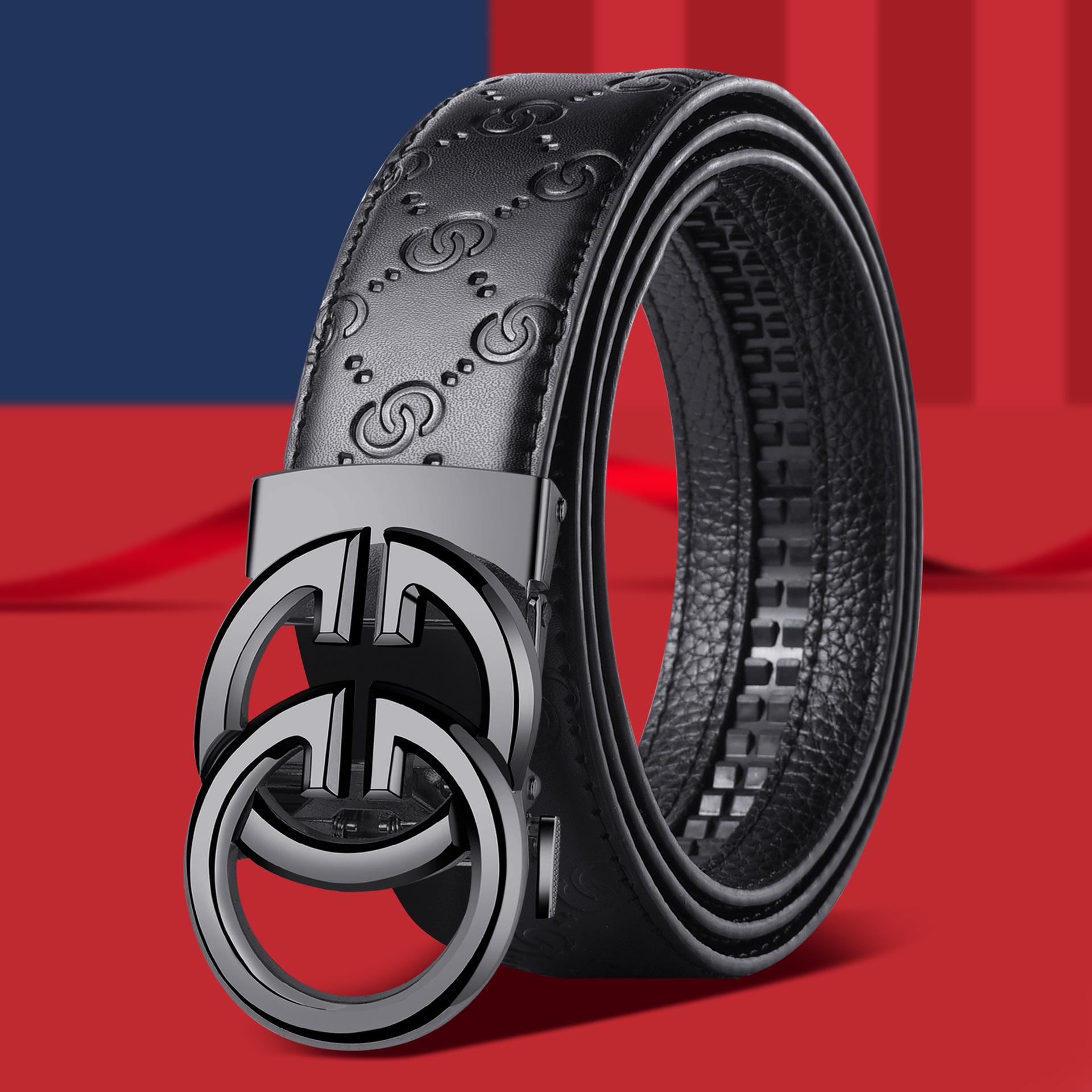 

Paul Men s High-End Automatic Buckle Casual Fashion Waist Belt 120cm