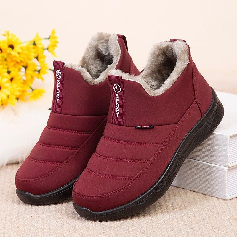 Botas de nieve de mujer Felparo cálido Botines para mujer Botas de invierno  Botas impermeables Acogedor cálido Amantes Parejas Zapatos de invierno  comprar a buen precio — entrega gratuita, reseñas reales con
