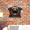Personalized Maryland Crab Metal Wall Art Custom Family Name Established Year Hot Sale Home Decor