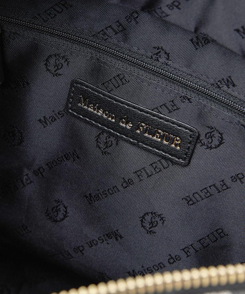 De Tote Narrow Ribbon Square Gingham Check [Maison Fleur] Bag, Bag, Women's,