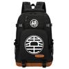 Dragon Ball Print Oxford Backpack School College Travel Lightweight Dual-Strap Laptop Bag Unisex 20L Capacity