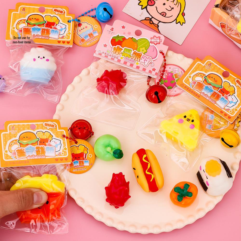 Creative Fruit-Shaped Stress Relief Toy for Kids - Fun Decompression Squeeze Gift