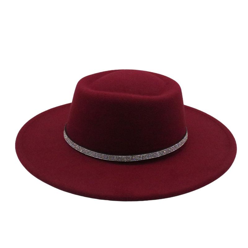 Party Bride Cowboy Hat Music Party Jazz Hat Felt Western Cowboy Hat