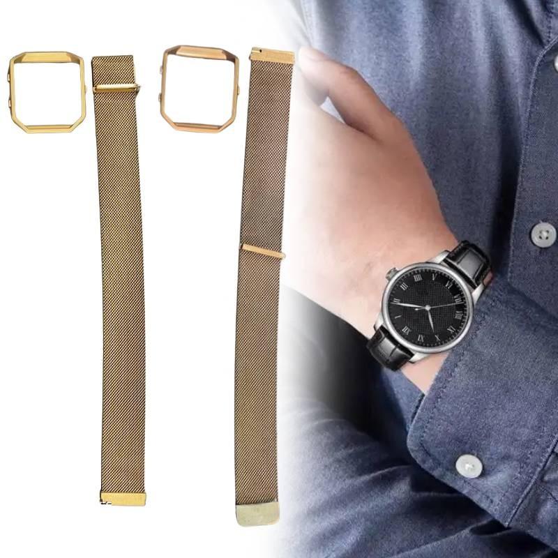 Watch Steel Stainless Band Buckle Durable Stylish Clasp Watches Fastener Metal
