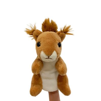 Classroom Prize Role Play Finger Puppets Stuffed Doll Educational Animal Hand Puppets Kawaii 9cm Puppets Plush Toy Kids Toddlers