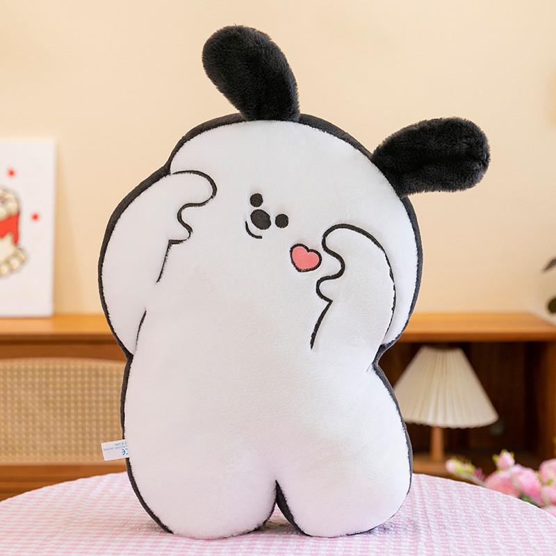 Toy Plush Soft Girls Sleeping Colorful Pink Pig Puppy Sofa Warmth Ornament Car