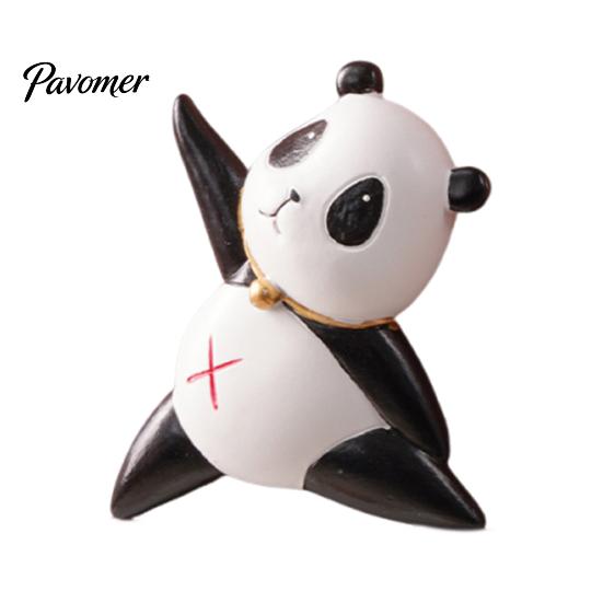 Panda Room Decor 3D Light Switch Sticker, Cute Decal, Easy Peel Resin Cover & Stick Wall Art for Home Bedroom Living Cartoon Surround