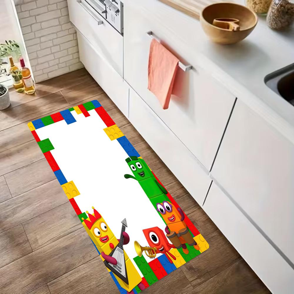 Numberblocks Nonslip Kitchen Mat Floor Carpet Rug For Indoors Outdoors Home Decor Room Supplies Spring Decor