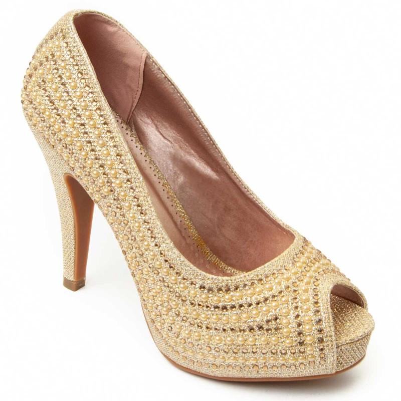 Zapato De Tacón Para Mujer.  Montevita  Unne4  91265