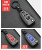 Carbon Fiber Abs Car Key Case Cover For Ford Fiesta Ranger C-Max S-Max Focus 3 4 Galaxy Mondeo Transit Tourneo Custom Mk3 Mk4