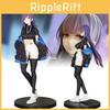 Pvc Masked Girl Yuna Figurine Cute Anime Desktop Display Model For Collectors