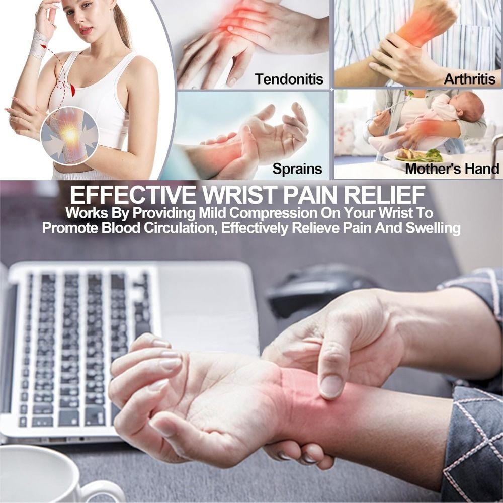 Adjustable Wrist Support Strap Breathable Wrist Brace Sport Slim Wrist Wraps  Thumb Support