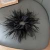 Silk Elastic Head Rope Satin Hair Ring Feather Hair Rope Female Hair Ties Korean Style Scrunchies