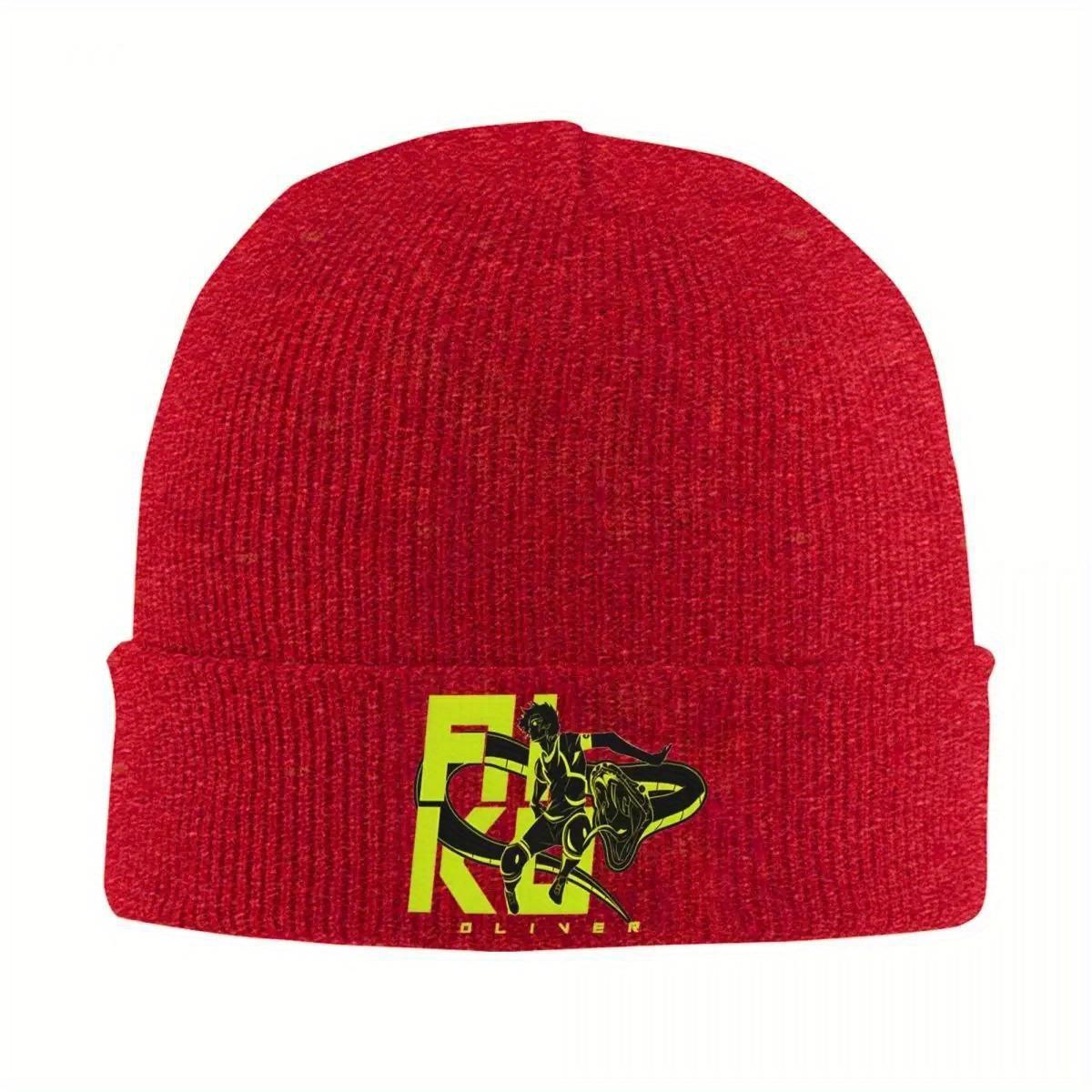 Oliver Aiku From Anime Blue Lock Knitted Hat Beanies Winter Hat Warm Casual Caps for Unisex Women Gift