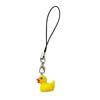 Adorable Yellow Duck Phone Chain Easy To Attach Animal Pendant Keychain Handmade Decoration for Bags and Wallets