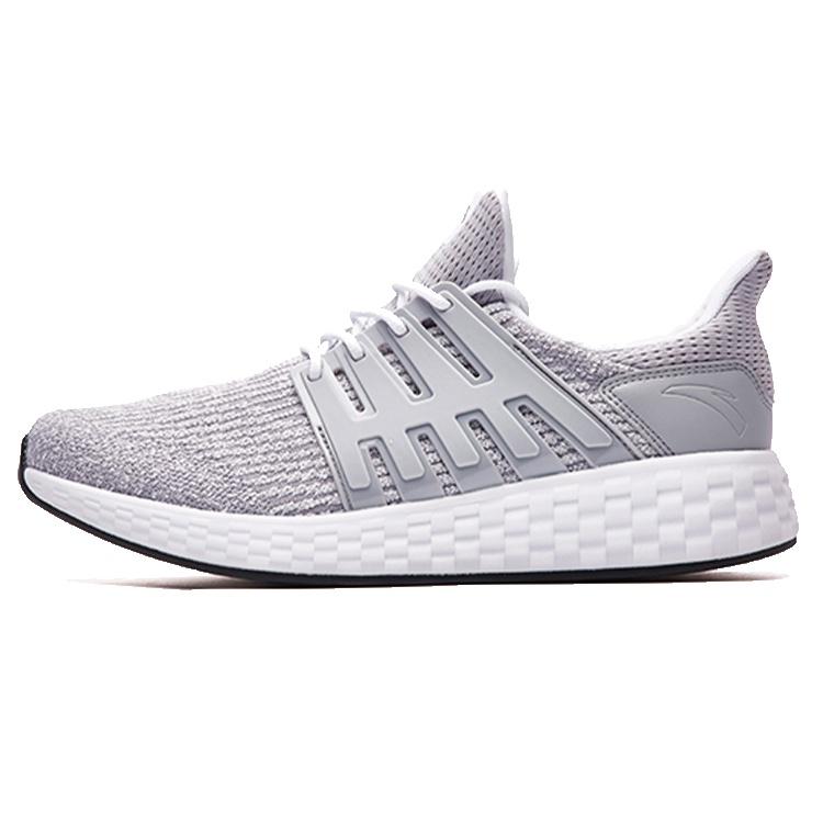 ANTA Running Series Sneakers Grey White Men s 91815555-3 EU 39