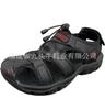 Summer Men's Large-size Sandals Outdoor Beach Shoes Velcro Bag Sandals Genuine Leather Head Layer Leather Breathable Casual Shoes