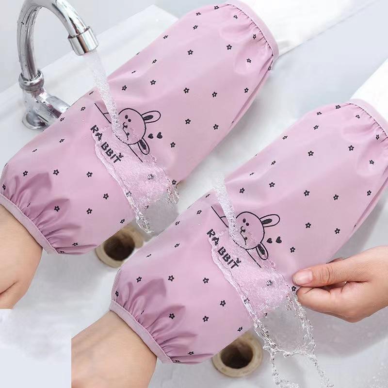 

Waterproof sleeves, men s and women s household kitchens, anti-oil hand sleeves, adult work anti-dirty sleeves