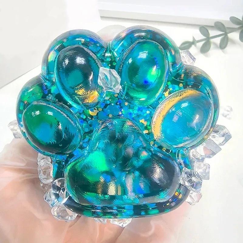 2026 Taba Squishy Cat Paw Squeeze Toys Kawaii Sticky Squishies Fidget Toys for Birthday Party Favors Novelty Things for Kids Adults