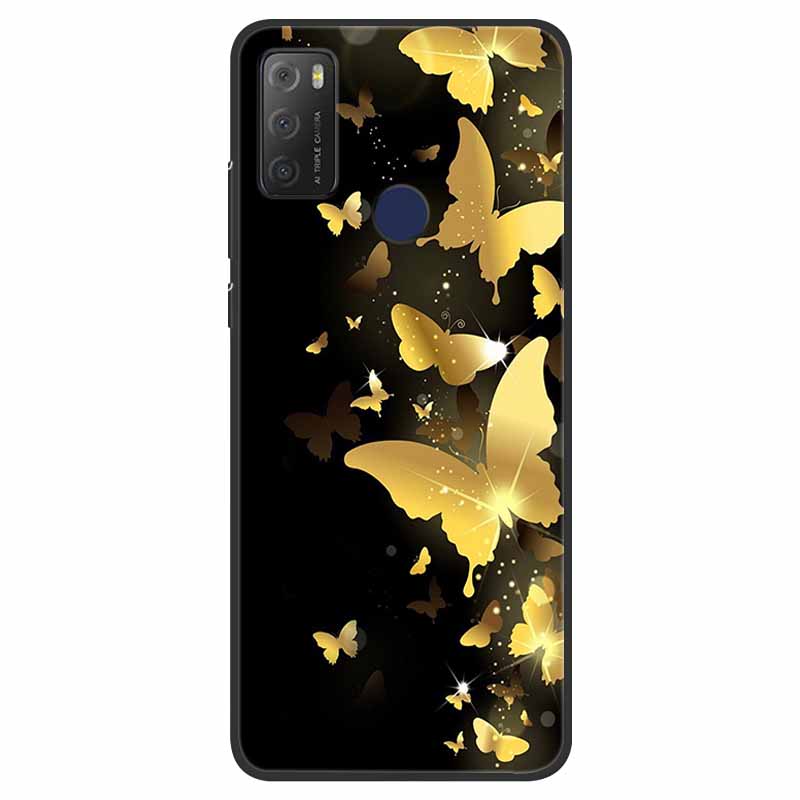For TCL 20Y Case Shockproof Silicone Soft Phone Back Cover For TCL 20E 6125F Case TPU Bumper Coque For TCL20Y TCL20E 20 Y Funda