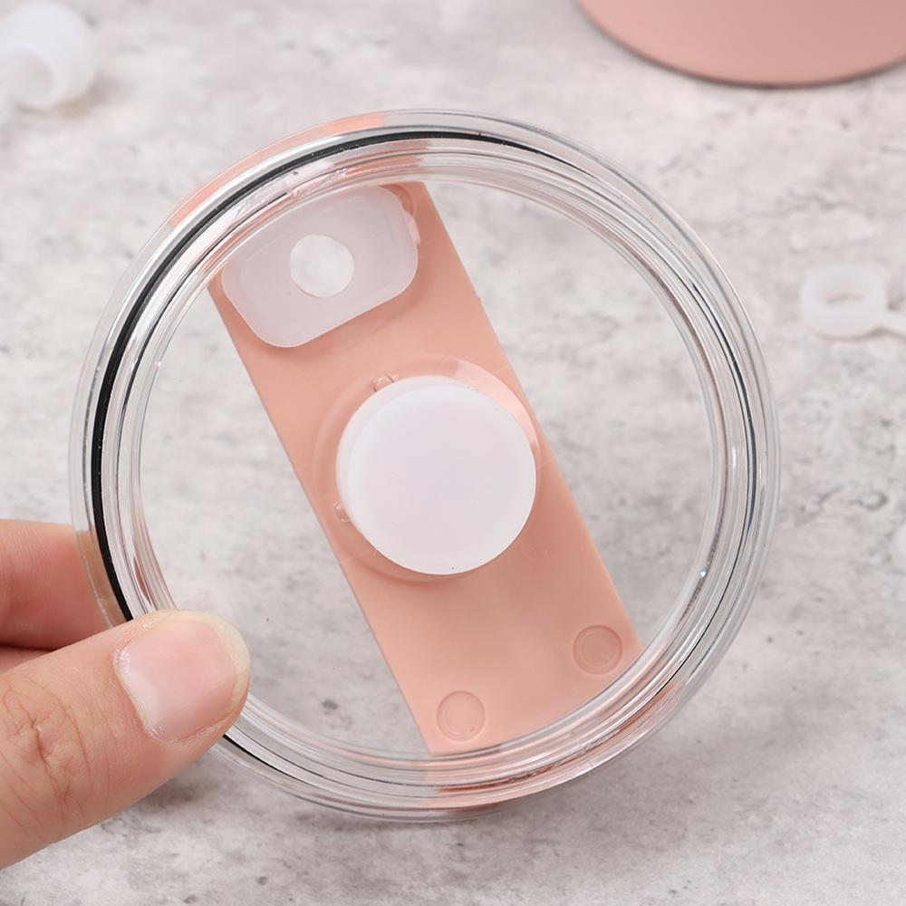 Accessories Round Leak Stopper Straw Cover Cap Spill Proof Stopper Set Square Spill Stopper