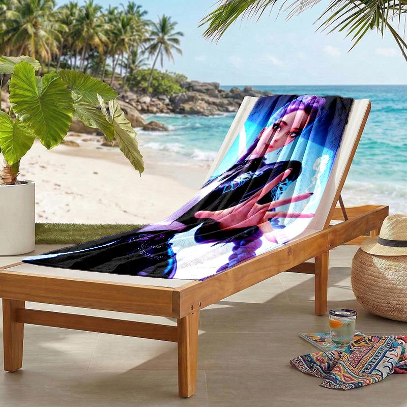 Kpop Hunter Fashion Beach Towel: Ideal for Summer Adventures Soft, absorbent and quick drying suitable for swimming and bathing