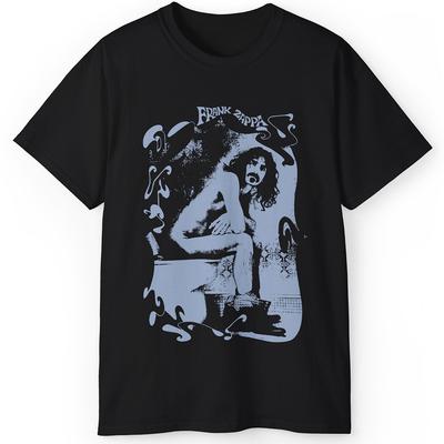 Rare Vintage Frank Zappa Gifts Funny All Sizes Black Unisex Shirt SA431 Unisex T-Shirt