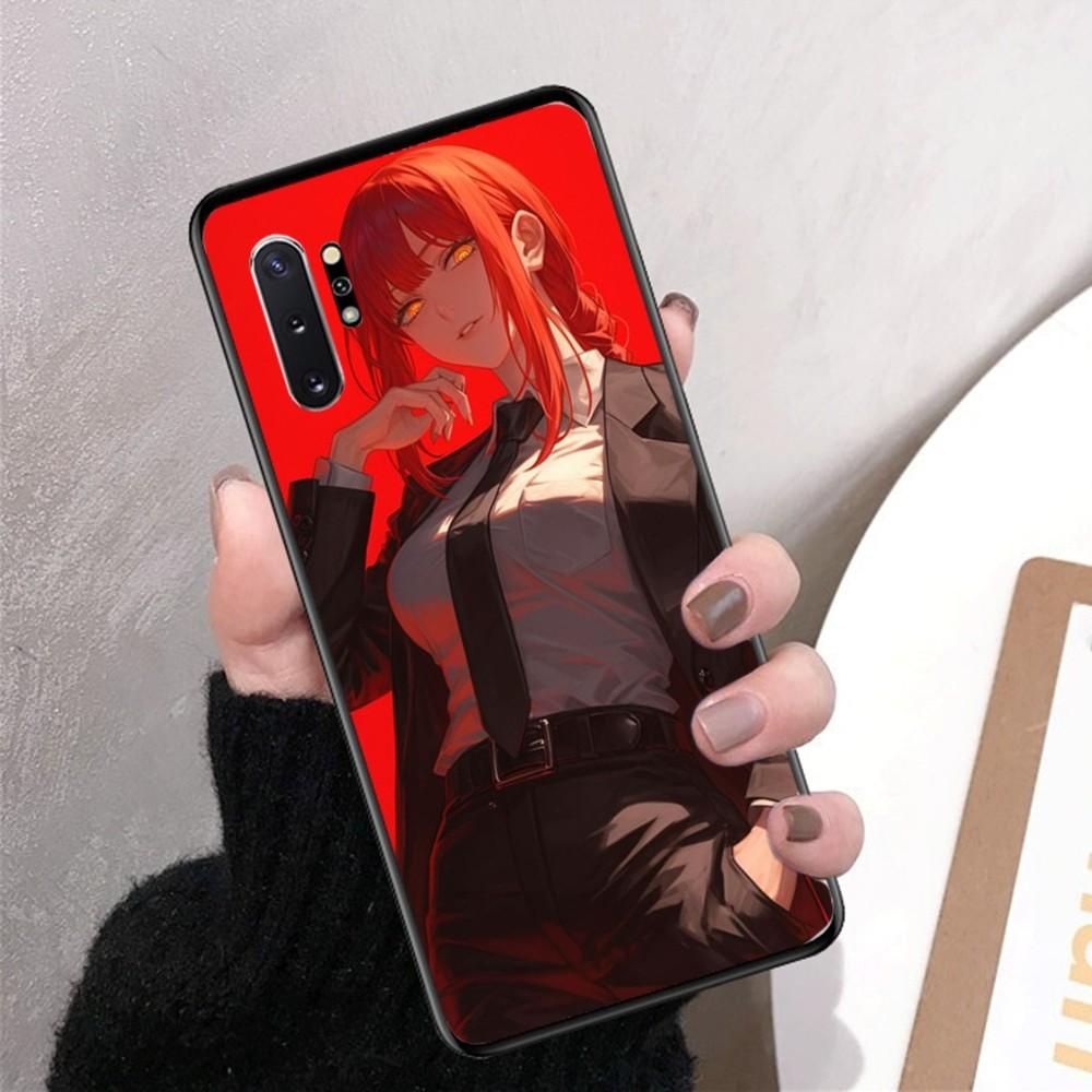 Chainsaw Man Makima Phone Case For Samsung Note 8 9 10 20 Pro Plus Lite M 10 11 20 30 21 31 51 A 21 22 42 02 03