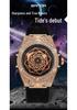 Sanda 7034 Men's Fashionable Luminous Waterproof Automatic Mechanical Watch