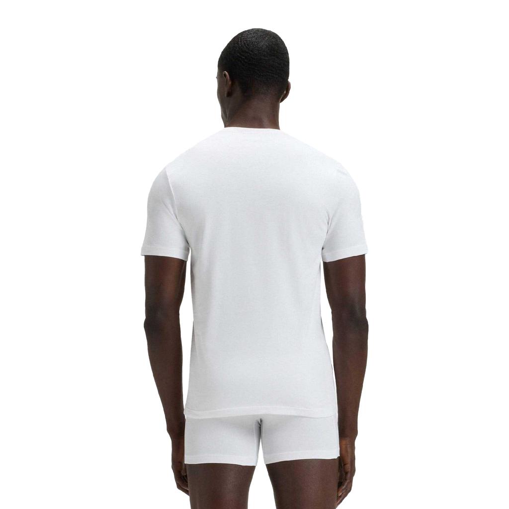 BOSS Herren T-Shirt mit besticktem Logo (Packung mit 3)