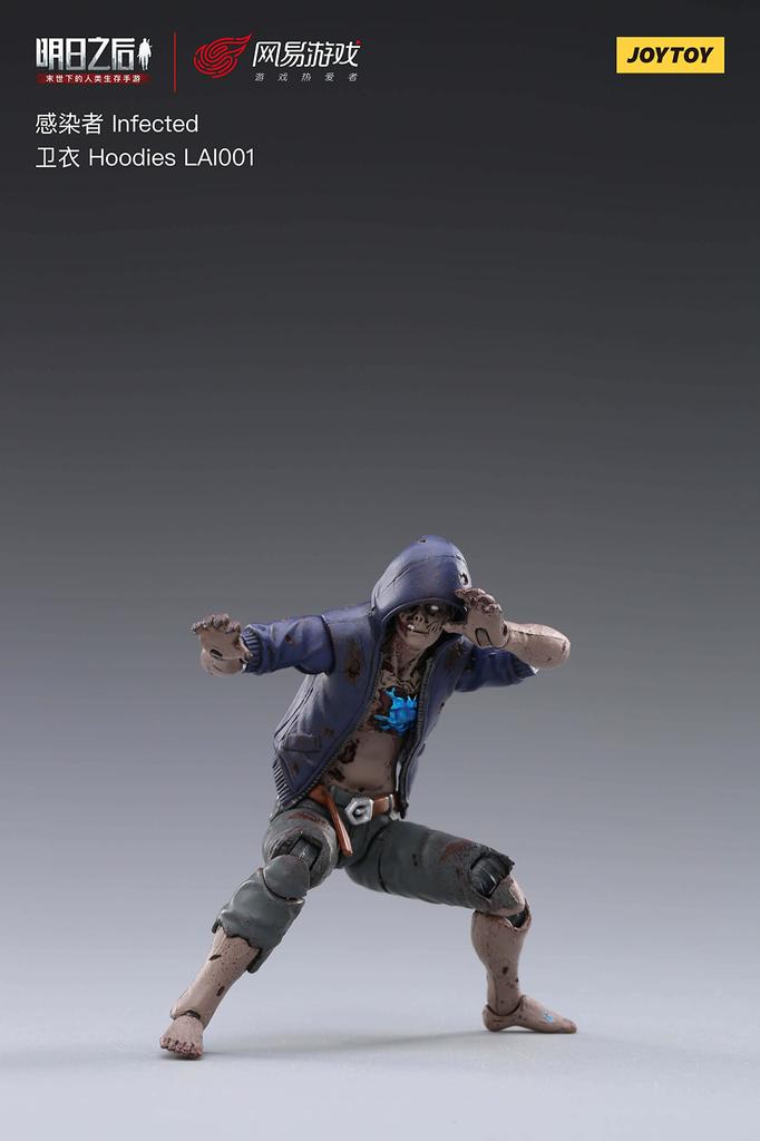 JOYTOY Life After Infected Skala PVC ABS Målad Rörlig Figur LAI001 "Parkasmannen" 1/18 &