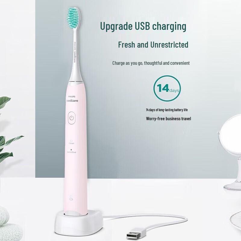 Philips HX2421 Smart Sonic Electric Toothbrush CN plug (adapter included)