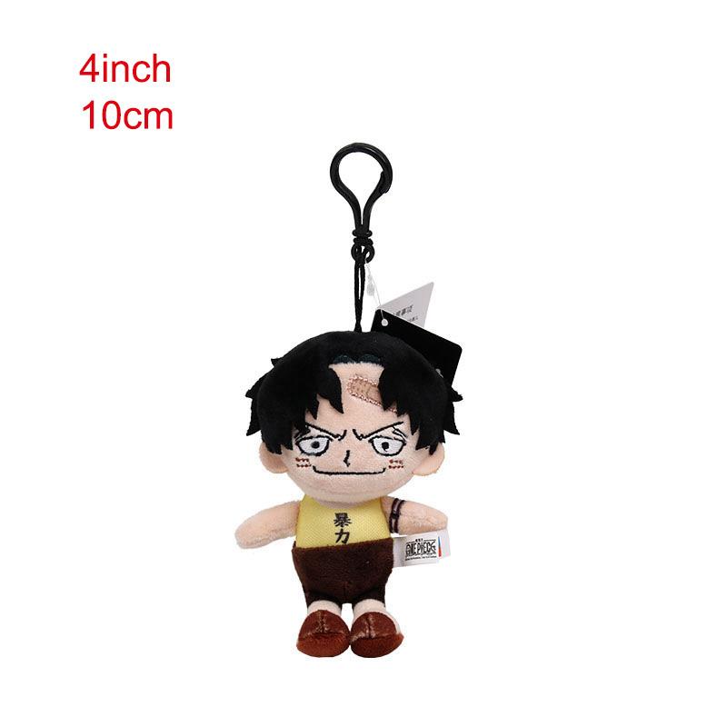 One Piece Plush Toy Luffy Chopper Ace Roronoa Zoro Anime Stuffed Peluche Doll Pendant Kids Xmas Gifts